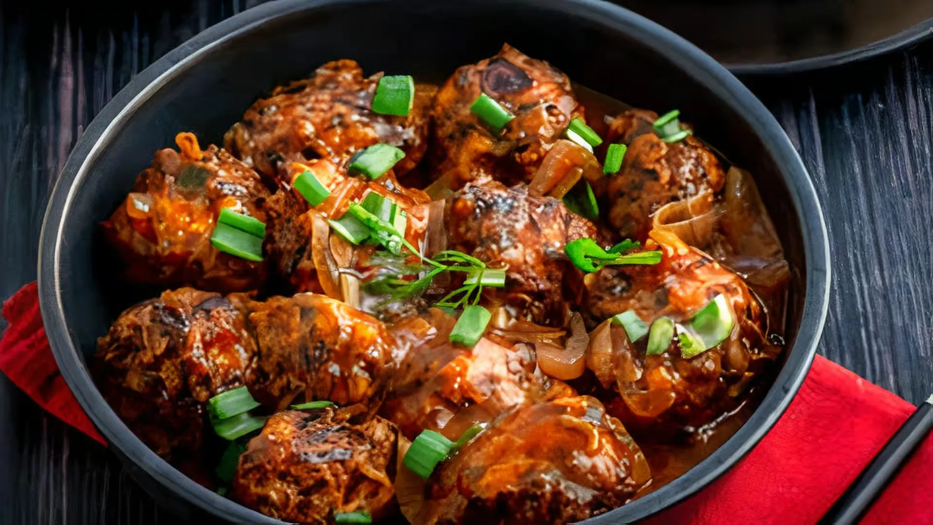 Delicious Veg Manchurian Dry in Edmonton, AB